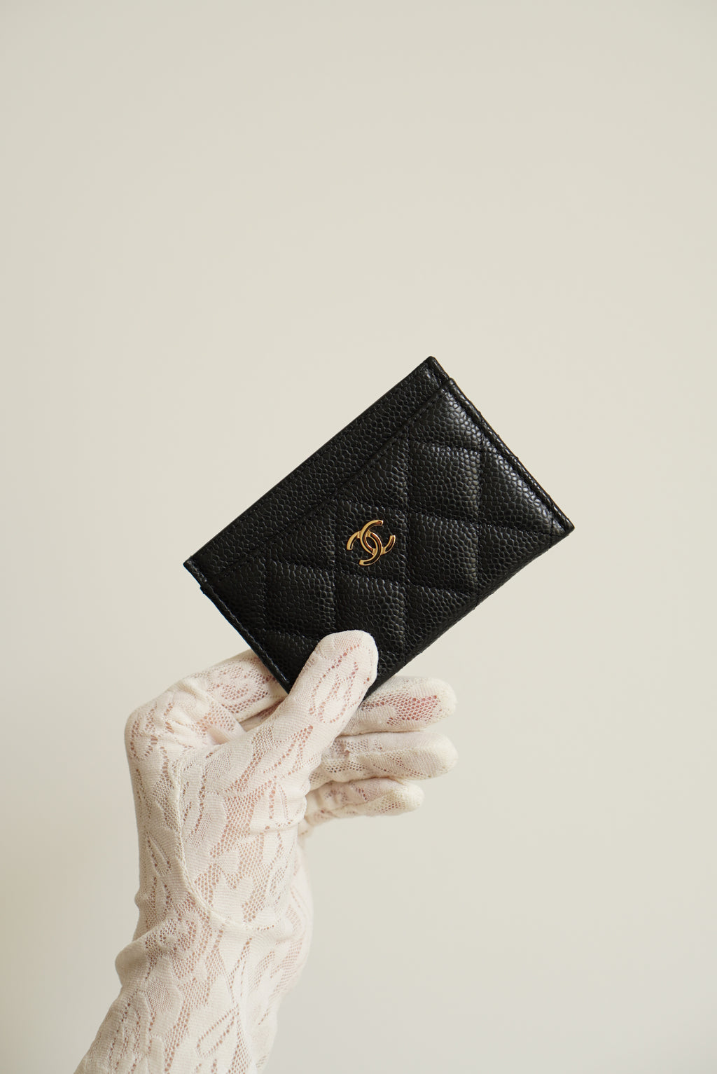 CHANEL CLASSIC CARD HOLDER | BLACK