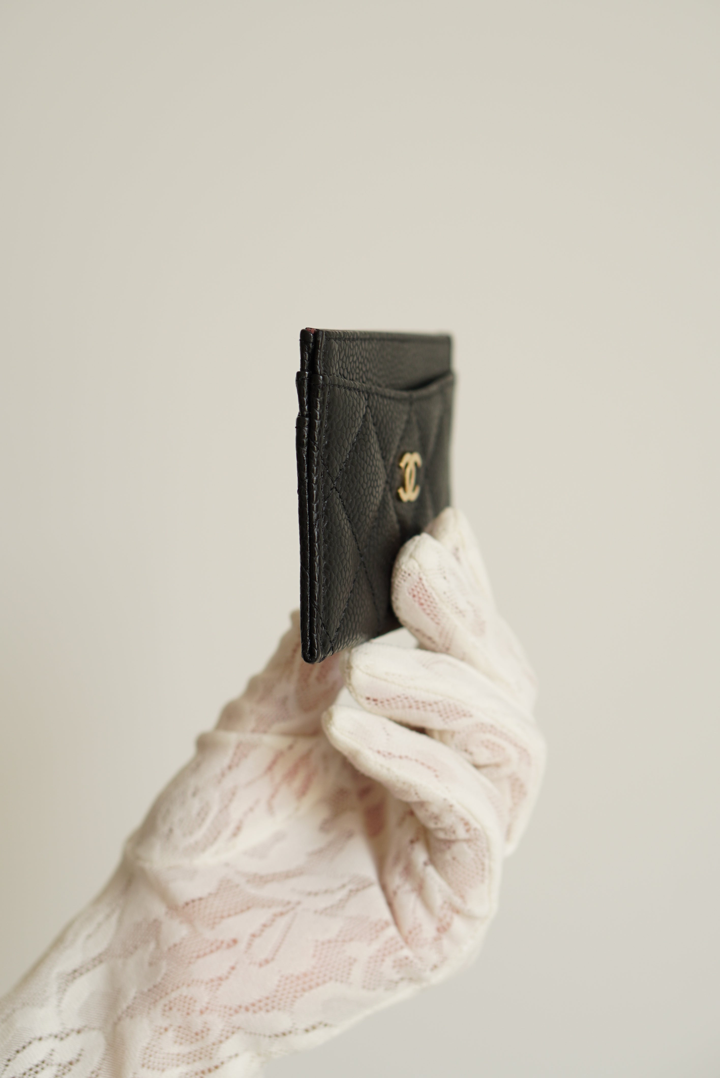 CHANEL CLASSIC CARD HOLDER | BLACK