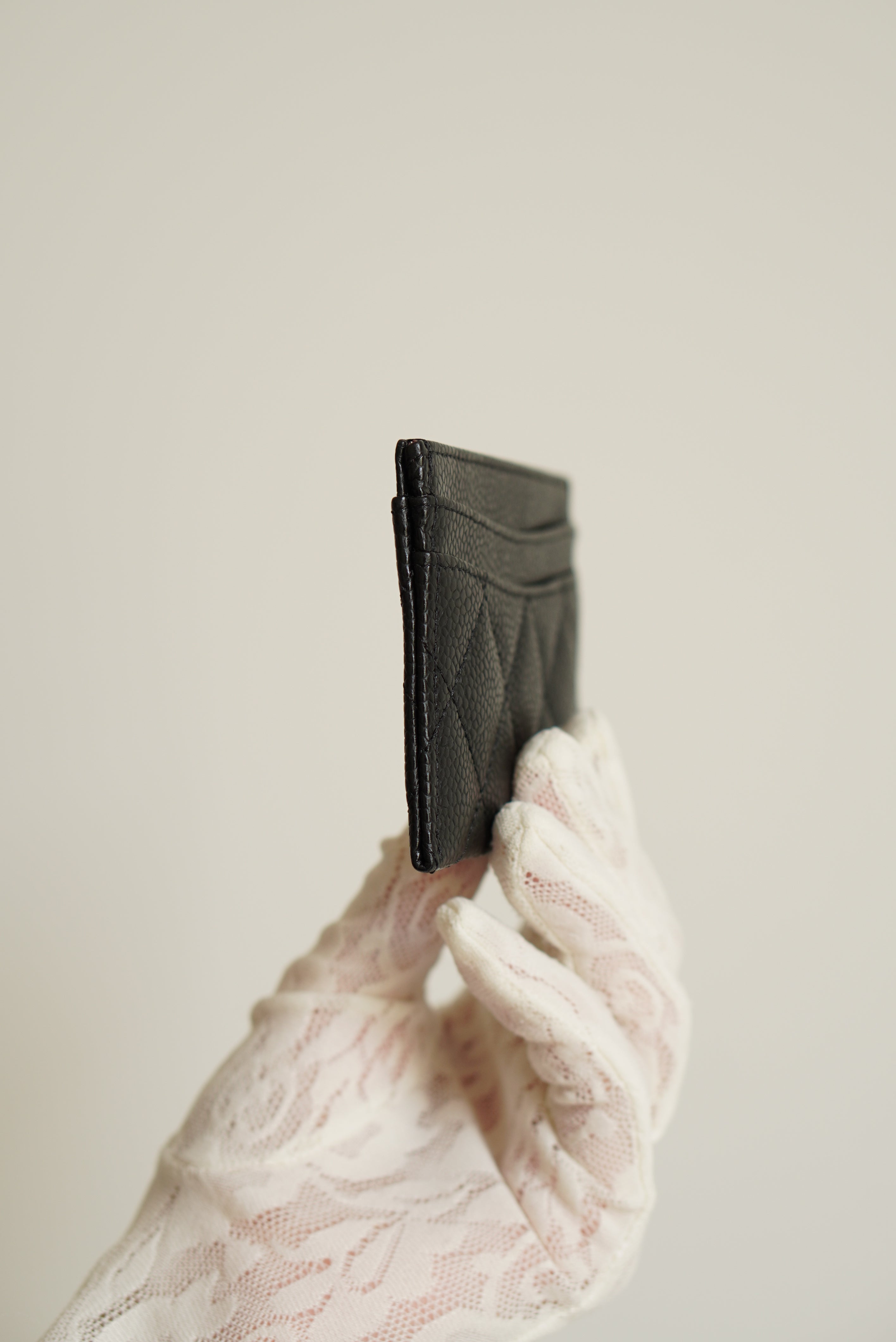 CHANEL CLASSIC CARD HOLDER | BLACK