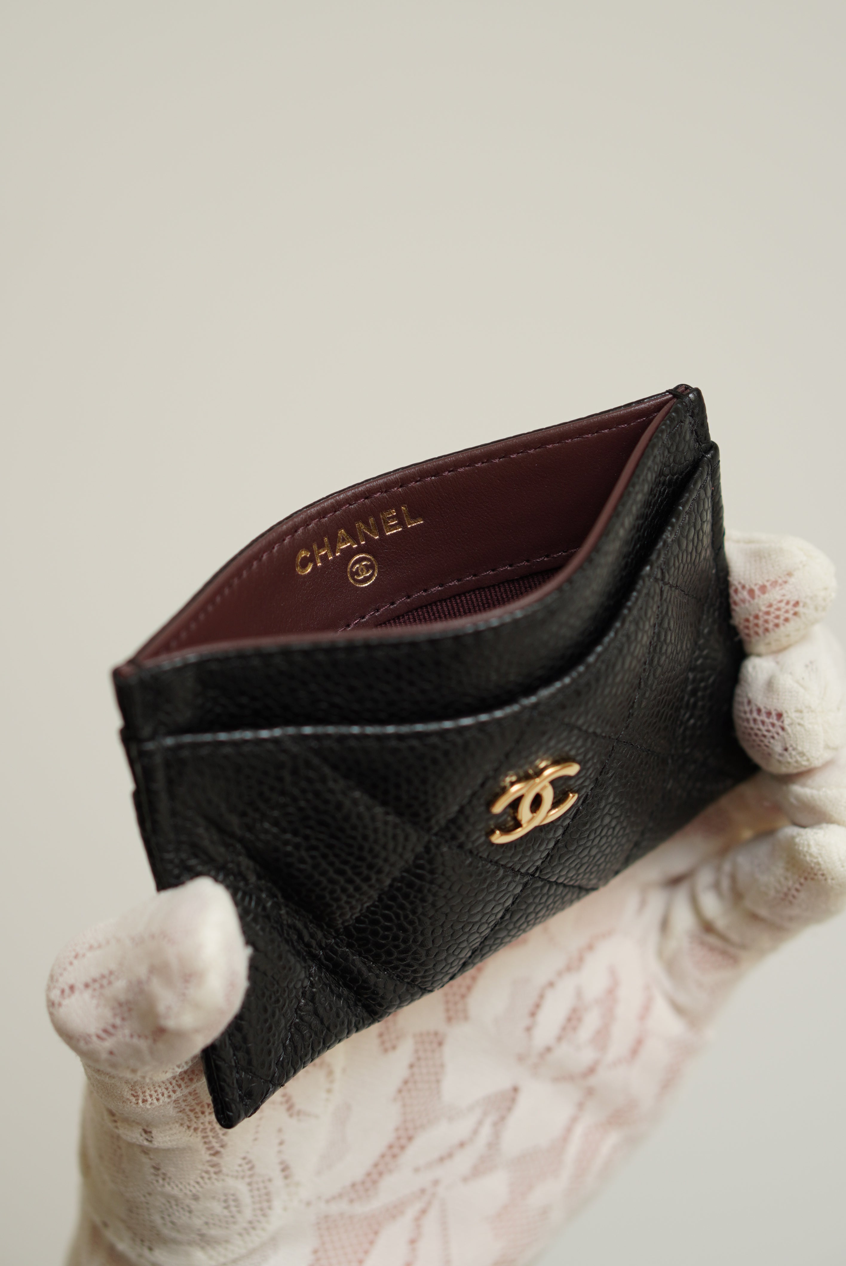 CHANEL CLASSIC CARD HOLDER | BLACK