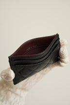 CHANEL CLASSIC CARD HOLDER | BLACK