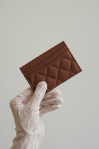 CHANEL CLASSIC CARD HOLDER | BROWN