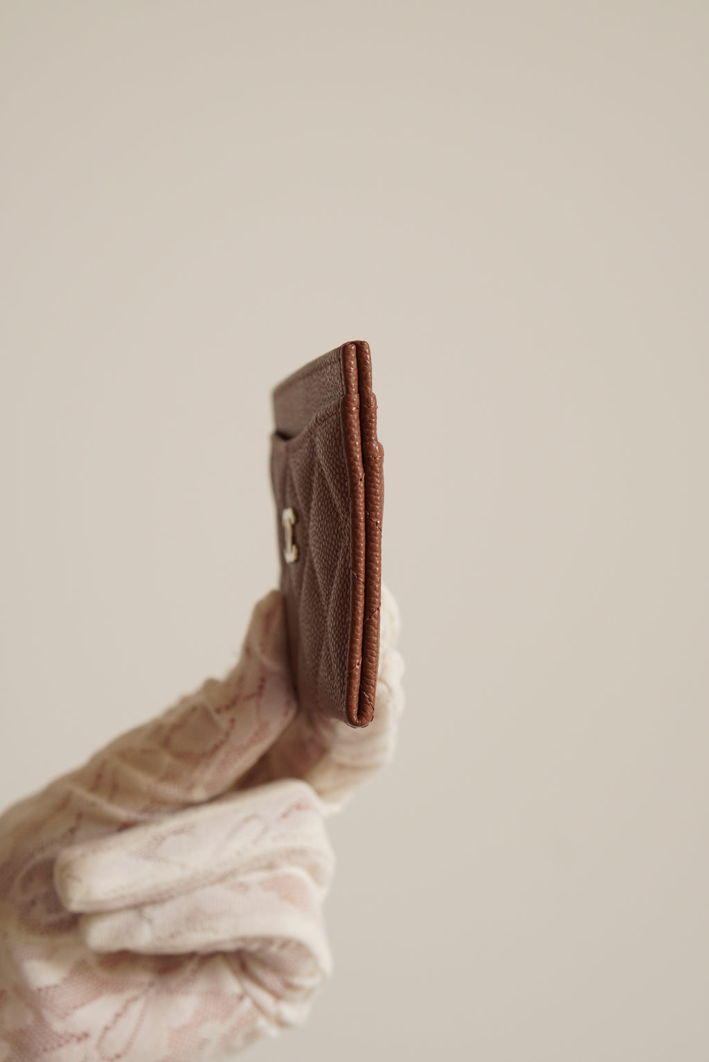 CHANEL CLASSIC CARD HOLDER | BROWN
