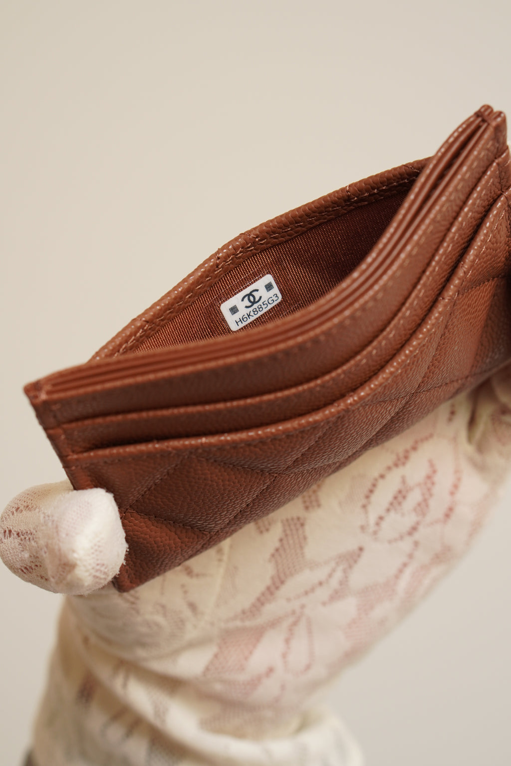 CHANEL CLASSIC CARD HOLDER | BROWN