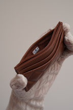 CHANEL CLASSIC CARD HOLDER | BROWN