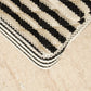 CHANEL CLASSIC COCO SAILOR MEDIUM DOUBLE FLAP | BLACK STRIPED