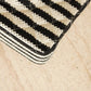 CHANEL CLASSIC COCO SAILOR MEDIUM DOUBLE FLAP | BLACK STRIPED