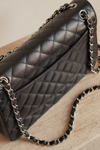 CHANEL CLASSIC JUMBO DOUBLE FLAP | BLACK