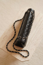 CHANEL CLASSIC JUMBO DOUBLE FLAP | BLACK