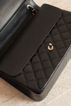 CHANEL CLASSIC JUMBO DOUBLE FLAP | BLACK