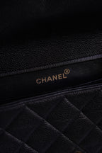 CHANEL CLASSIC JUMBO DOUBLE SIDED SINGLE FLAP | BLACK