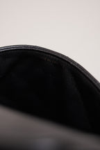 CHANEL CLASSIC JUMBO DOUBLE SIDED SINGLE FLAP | BLACK