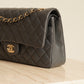 CHANEL CLASSIC 21B MEDIUM DOUBLE FLAP | DARK GREY