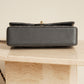 CHANEL CLASSIC 21B MEDIUM DOUBLE FLAP | DARK GREY