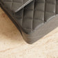 CHANEL CLASSIC 21B MEDIUM DOUBLE FLAP | DARK GREY