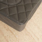 CHANEL CLASSIC 21B MEDIUM DOUBLE FLAP | DARK GREY
