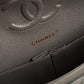 CHANEL CLASSIC 21B MEDIUM DOUBLE FLAP | DARK GREY