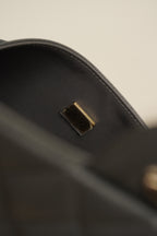 CHANEL CLASSIC 21B MEDIUM DOUBLE FLAP | DARK GREY