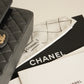 CHANEL CLASSIC 21B MEDIUM DOUBLE FLAP | DARK GREY