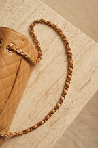 CHANEL CLASSIC MEDIUM DOUBLE FLAP | BEIGE