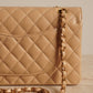 CHANEL CLASSIC MEDIUM DOUBLE FLAP | BEIGE