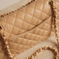CHANEL CLASSIC MEDIUM DOUBLE FLAP | BEIGE