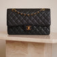 CHANEL CLASSIC MEDIUM DOUBLE FLAP | BLACK