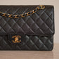 CHANEL CLASSIC MEDIUM DOUBLE FLAP | BLACK
