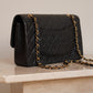 CHANEL CLASSIC MEDIUM DOUBLE FLAP | BLACK