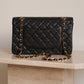 CHANEL CLASSIC MEDIUM DOUBLE FLAP | BLACK