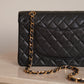 CHANEL CLASSIC MEDIUM DOUBLE FLAP | BLACK