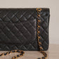CHANEL CLASSIC MEDIUM DOUBLE FLAP | BLACK