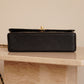 CHANEL CLASSIC MEDIUM DOUBLE FLAP | BLACK