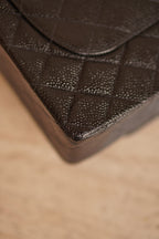 CHANEL CLASSIC MEDIUM DOUBLE FLAP | BLACK