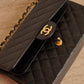 CHANEL CLASSIC MEDIUM DOUBLE FLAP | BLACK