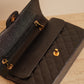 CHANEL CLASSIC MEDIUM DOUBLE FLAP | BLACK