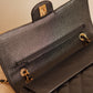 CHANEL CLASSIC MEDIUM DOUBLE FLAP | BLACK