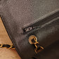 CHANEL CLASSIC MEDIUM DOUBLE FLAP | BLACK