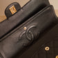 CHANEL CLASSIC MEDIUM DOUBLE FLAP | BLACK