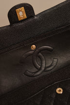 CHANEL CLASSIC MEDIUM DOUBLE FLAP | BLACK