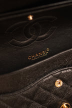CHANEL CLASSIC MEDIUM DOUBLE FLAP | BLACK