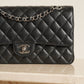 CHANEL CLASSIC MEDIUM DOUBLE FLAP | BLACK