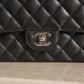CHANEL CLASSIC MEDIUM DOUBLE FLAP | BLACK