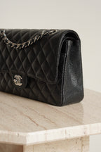 CHANEL CLASSIC MEDIUM DOUBLE FLAP | BLACK