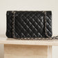 CHANEL CLASSIC MEDIUM DOUBLE FLAP | BLACK