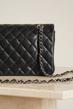 CHANEL CLASSIC MEDIUM DOUBLE FLAP | BLACK