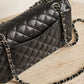 CHANEL CLASSIC MEDIUM DOUBLE FLAP | BLACK