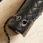 CHANEL CLASSIC MEDIUM DOUBLE FLAP | BLACK