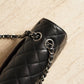 CHANEL CLASSIC MEDIUM DOUBLE FLAP | BLACK