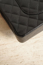 CHANEL CLASSIC MEDIUM DOUBLE FLAP | BLACK